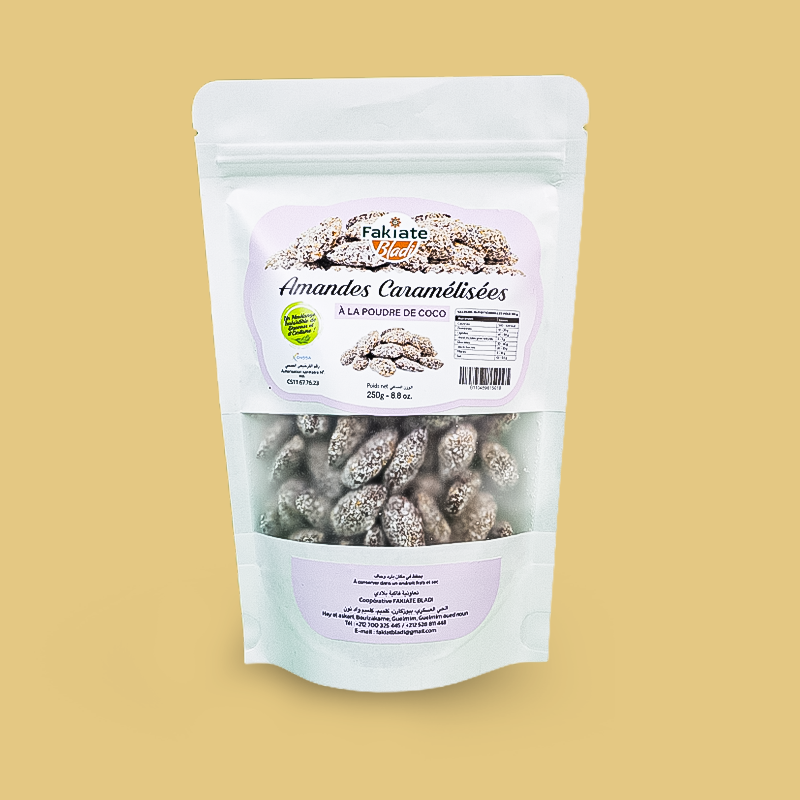 Amandes caramélisées – Noix de coco (250 g)