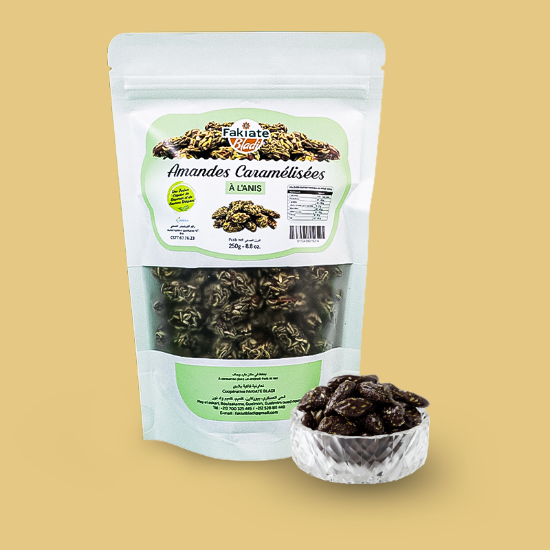 Amandes caramélisées – Anis