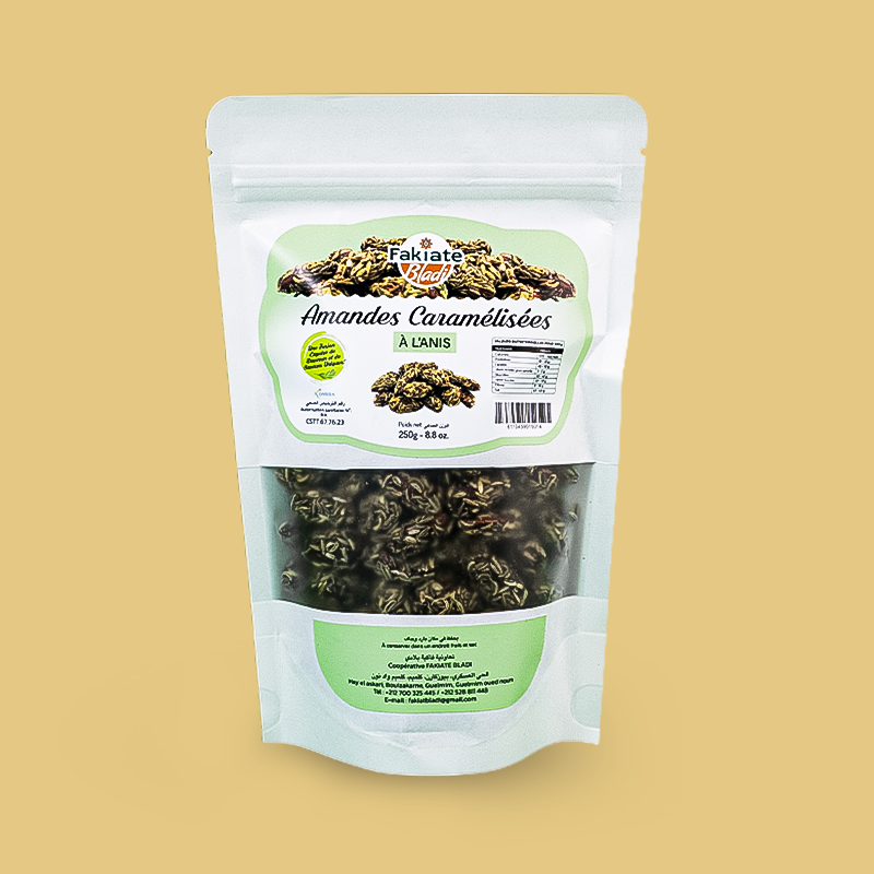Amandes caramélisées – Anis