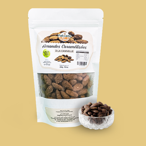 Amandes caramélisées à la cannelle (250 g)