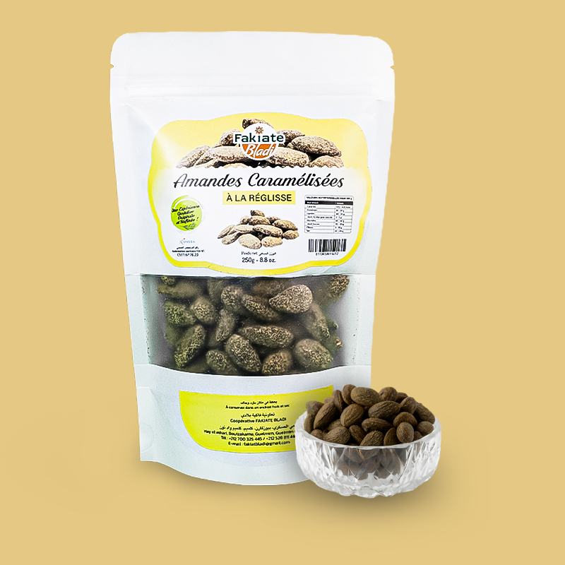 Amandes caramélisées – Réglisse