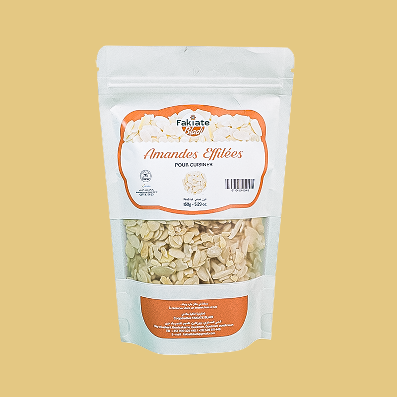Amandes effilées (pour la pâtisserie) – 150 g