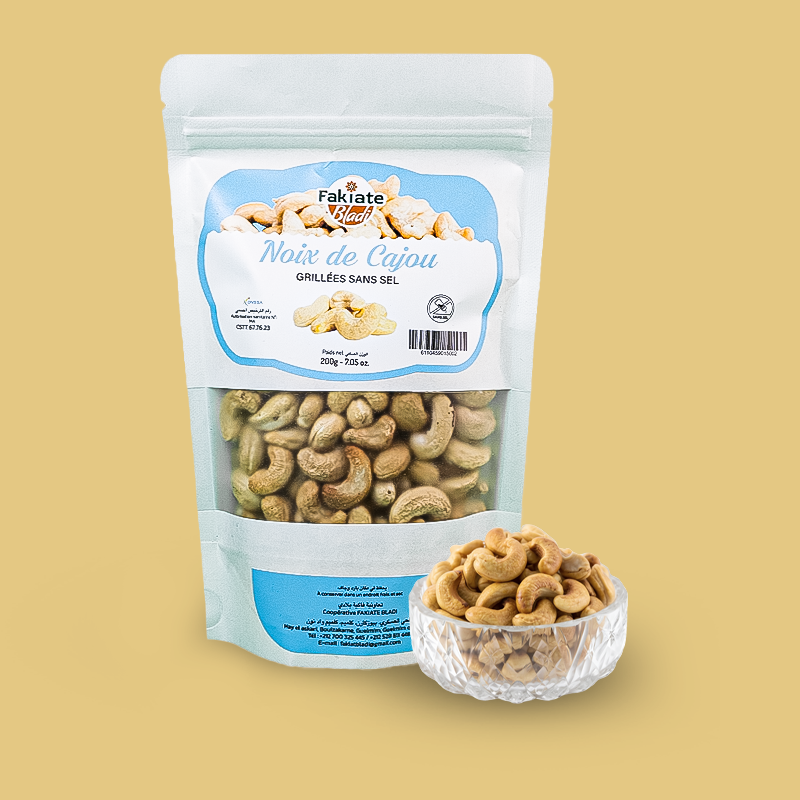 Noix de cajou – Grillées non salées