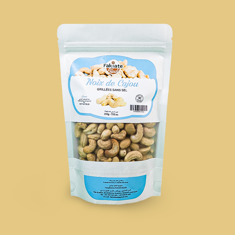 Noix de cajou – Grillées non salées