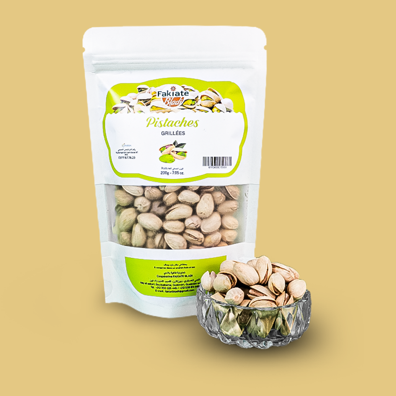 Pistaches grillées