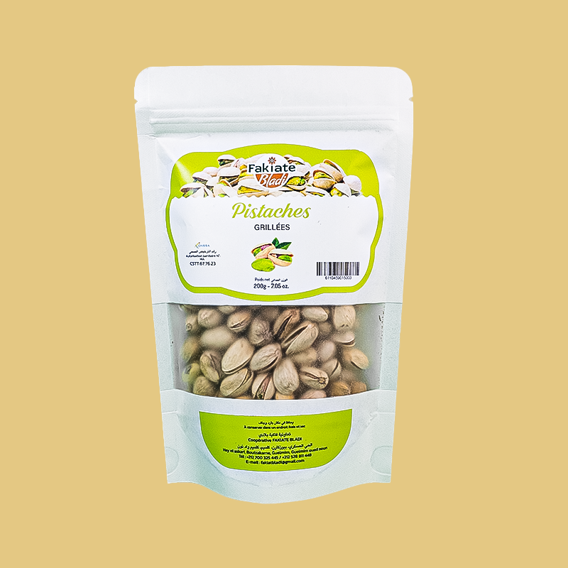 Pistaches grillées